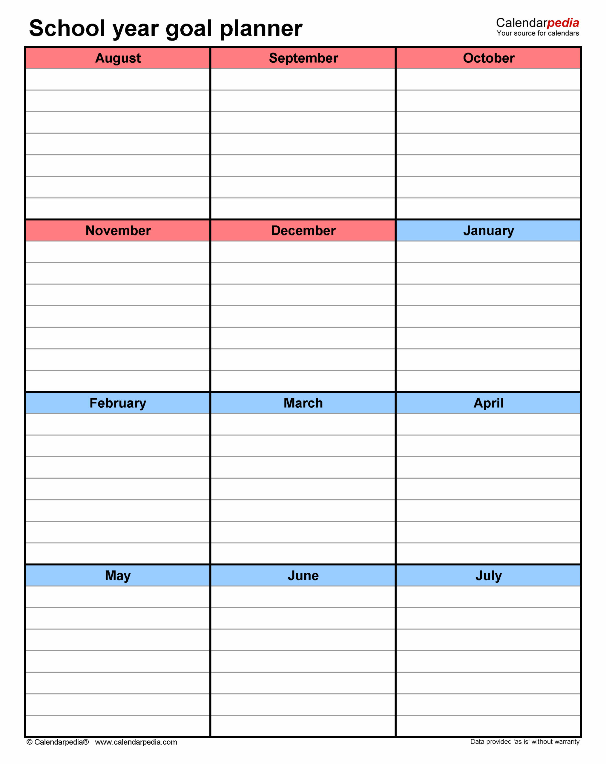 Free 2026 Planner Printable 47 Pages Draw Craft Create