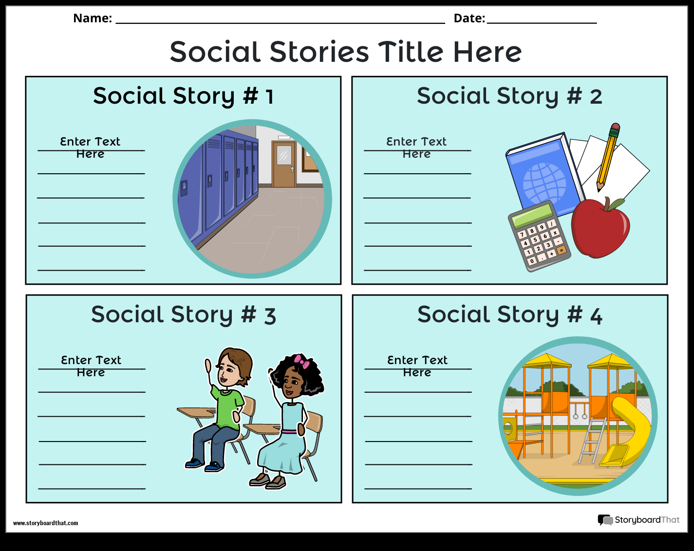 Free Social Story Templates Create Customize Easily Free Social Story Templates Create Customize Easily