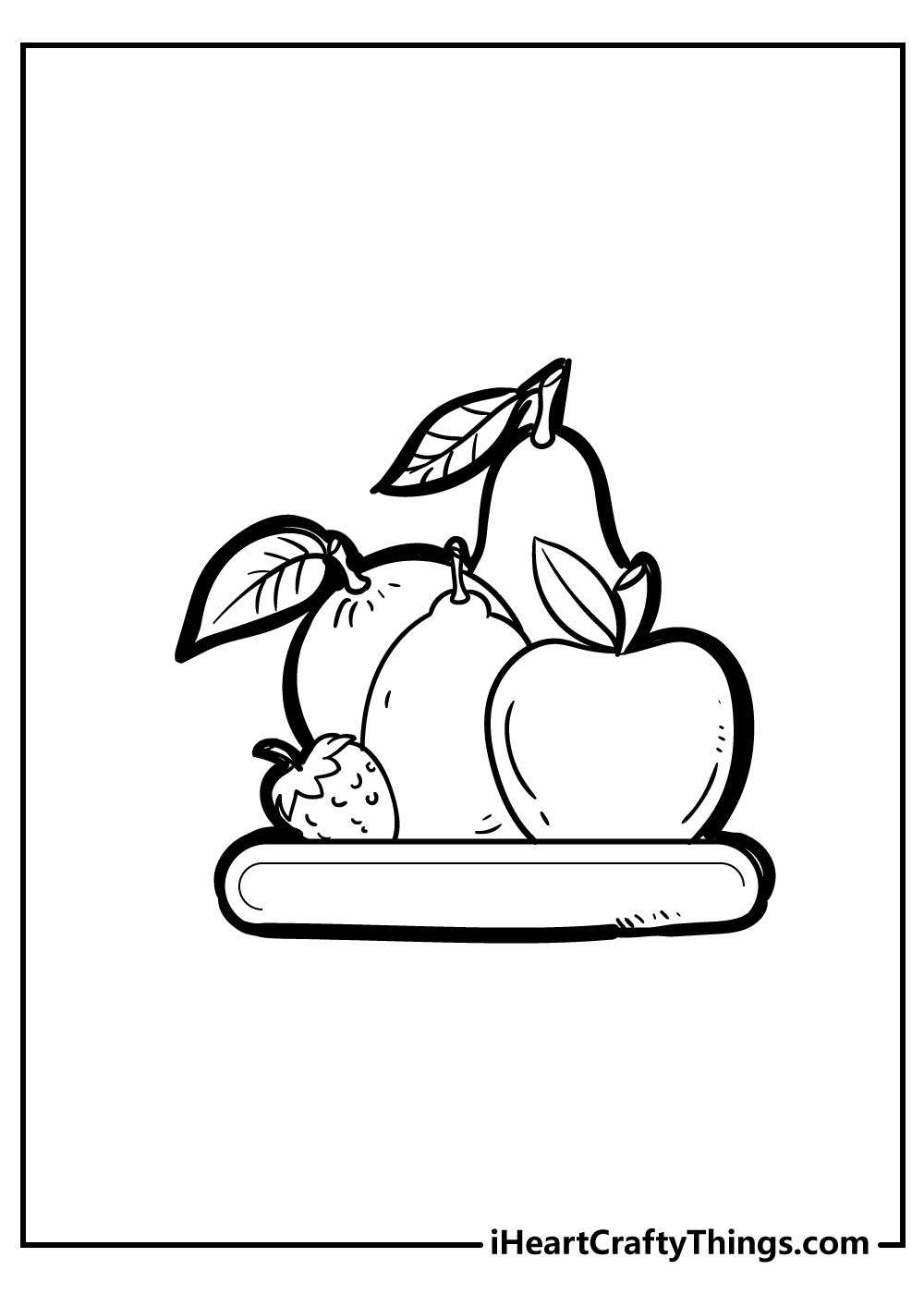 Fruit Coloring Pages 100 Free Printables