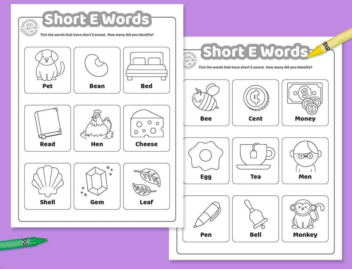 13 Silent E Worksheets Free PDF Printables Teach Prints