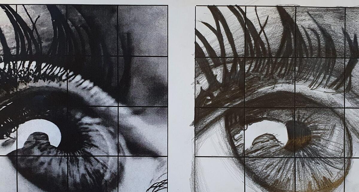Grid Drawing Worksheets For Art Lessons The Art Teacher