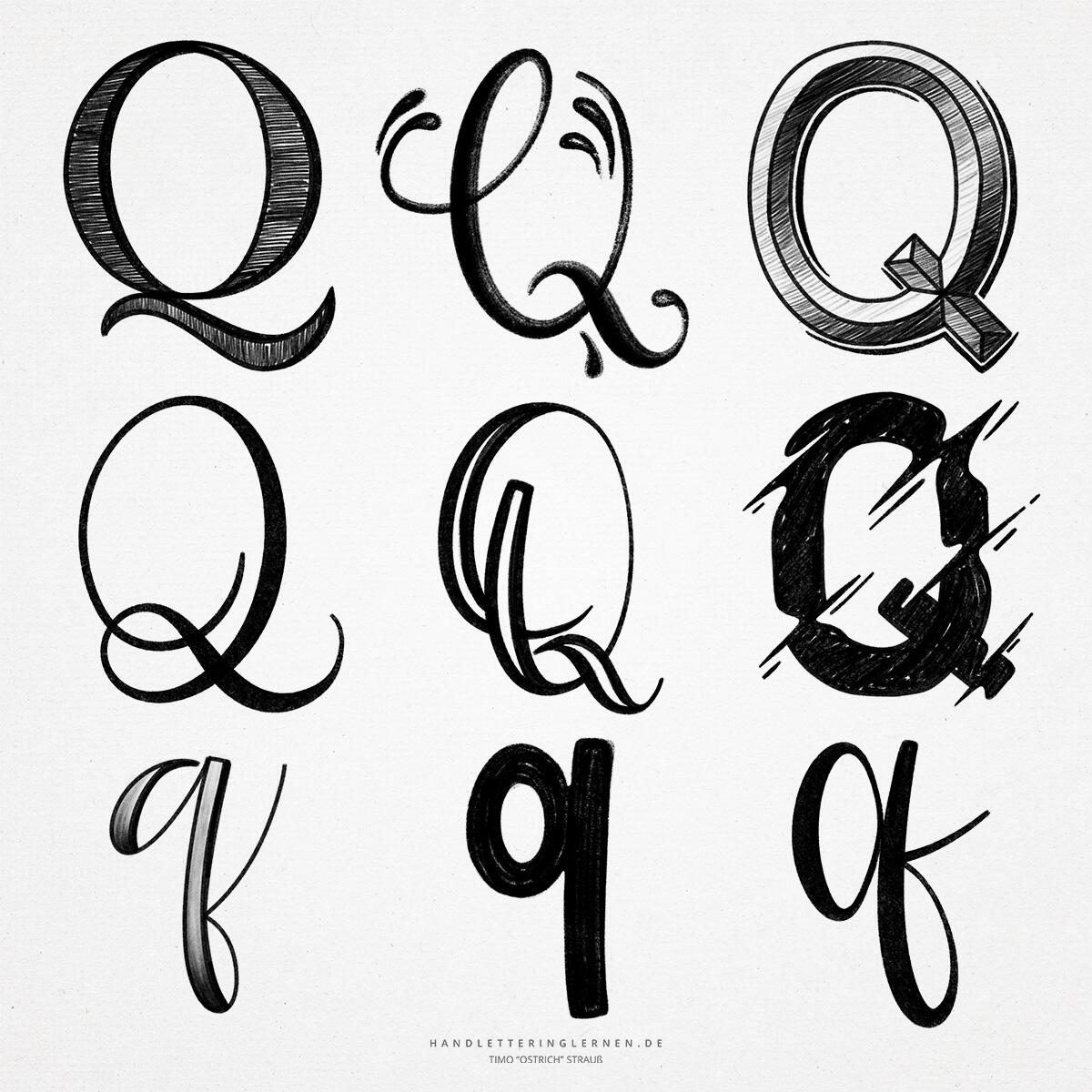 Which Way Did You Learn To Write The Cursive Q I Just Found Out It Was Changed In 1996 R GenX