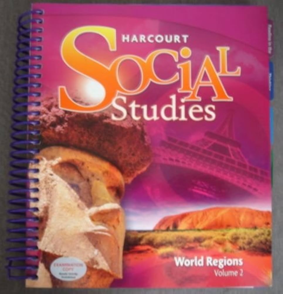 Harcourt Social Studies Teacher Edition Volume 2 Grade 6 World Regions 2007 HSP 9780153566868 Amazon Books Harcourt Social Studies Teacher Edition Volume 2 Grade 6 World Regions 2007 HSP 9780153566868 Amazon Books