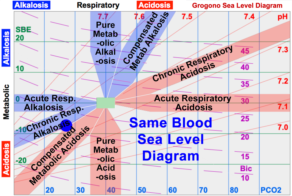 High Altitude Diagram Acid Base Tutorial