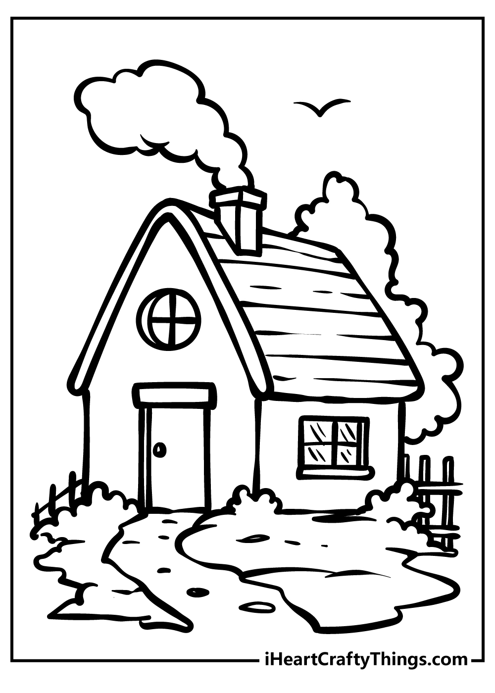 House Coloring Pages Online And Printables House Coloring Pages Online And Printables