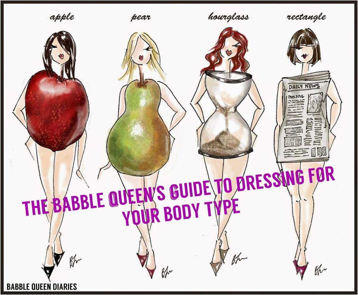How To Dress For Your Body Shape Babble Queen Diaries