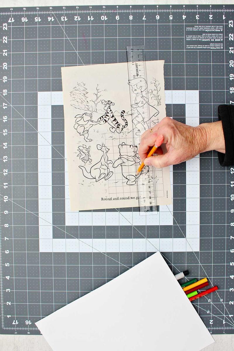 How To Enlarge A Drawing To Scale With A Grid Welcome To Nana S
