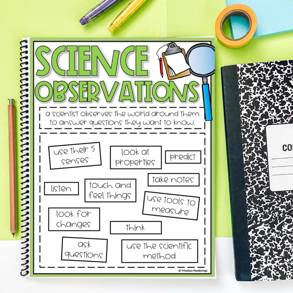 How To Make Scientific Observations Activities For Kids Priceless Ponderings