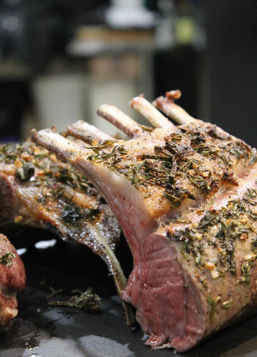 How To Roast A Rack Of Lamb The Hungry Mouse