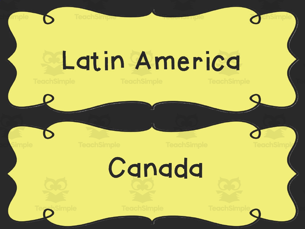 I Can Statement Anchor Charts 6th Grade Social Studies Georgia Standards By Teach Simple