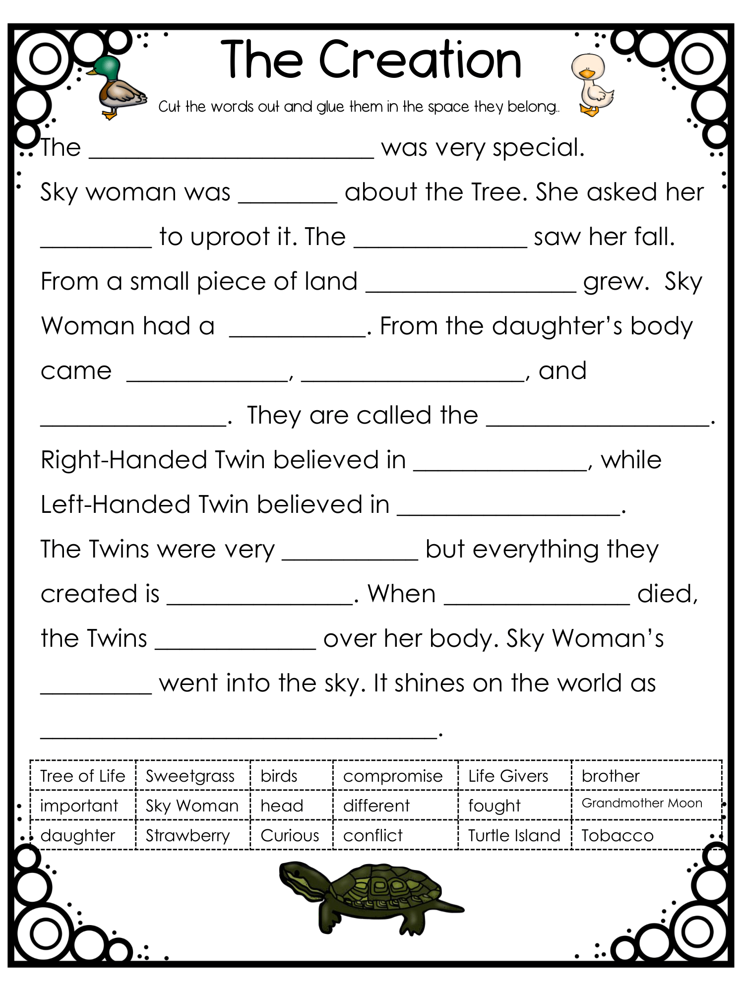 Indigenous Creation Stories And Myths Iroquois Made By Teachers