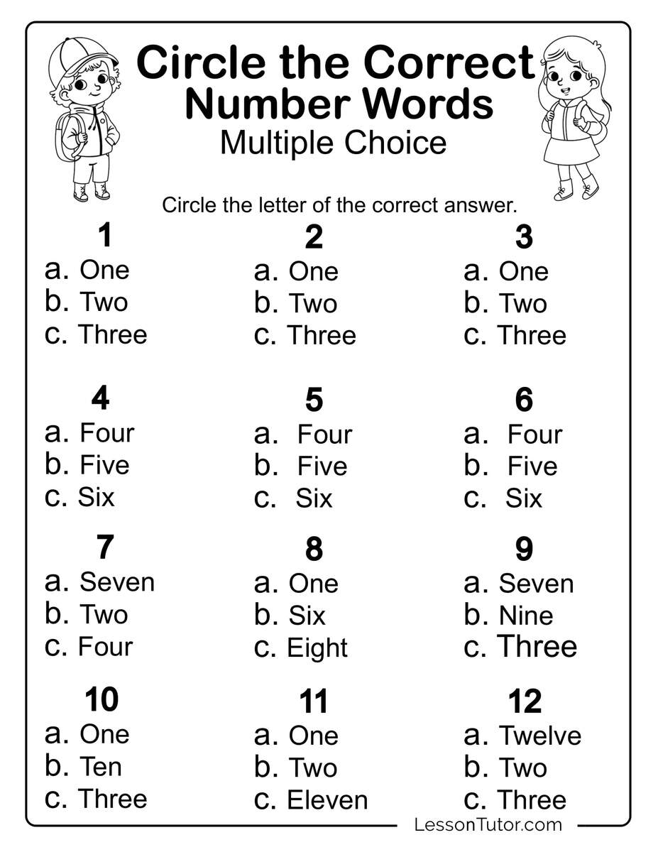 Writing Number Names 1 To 20 Worksheet Tracing Number Words For Grade 1 Or 2 Made By Teachers