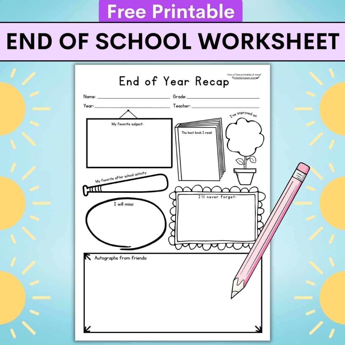 Last Days Of School Worksheets Engaging Activities For The Final Stretch 13 Free Christmas Worksheets For Second Grade Second Grade Teaching Blog