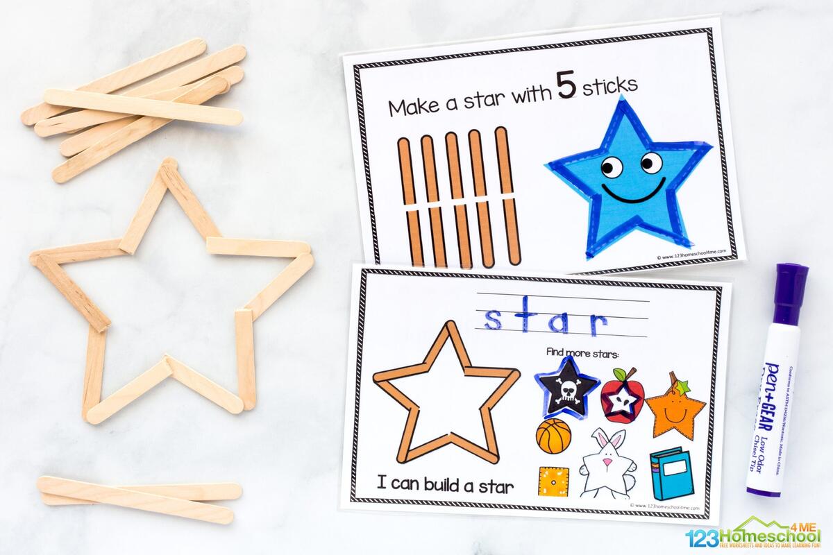 Learning About Shapes Printable Activity For Preschoolers Kindergarten