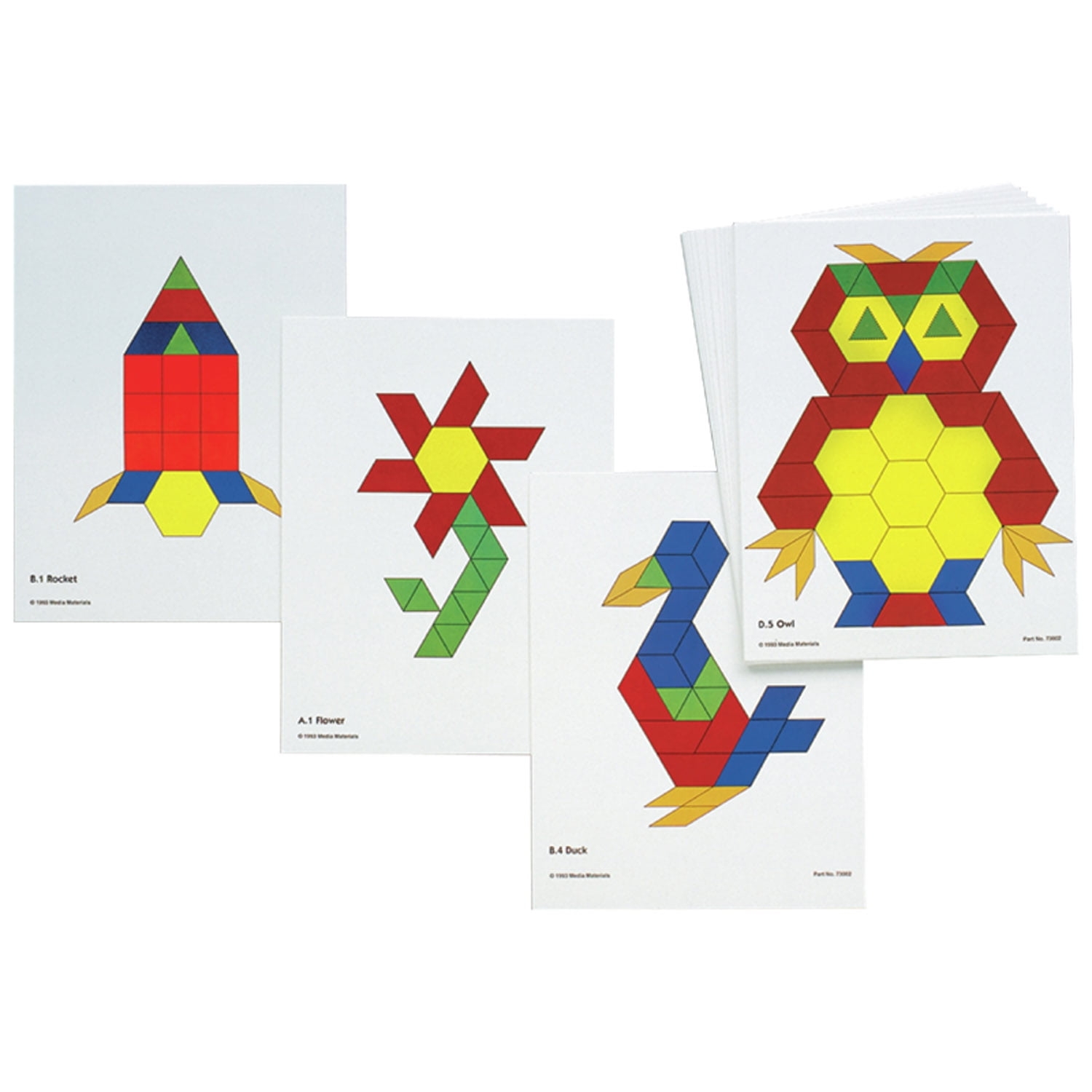 Learning Advantage Pattern Block Activity Cards Set Of 20 Early Geometry For Kids Walmart Learning Advantage Pattern Block Activity Cards Set Of 20 Early Geometry For Kids Walmart