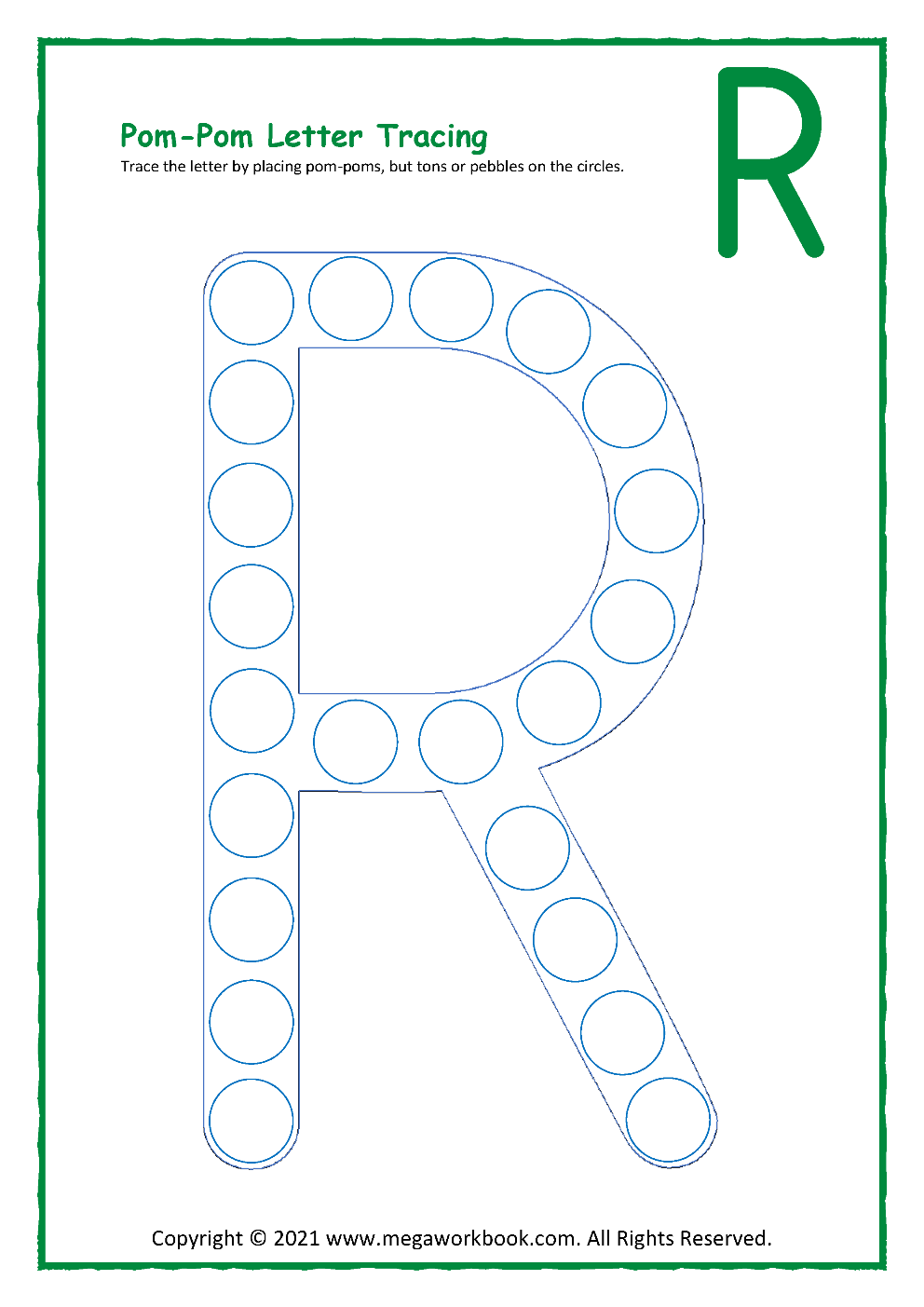 Letter R Activities Preschool Letter R Worksheets Letter R Crafts Letter R Printables MegaWorkbook