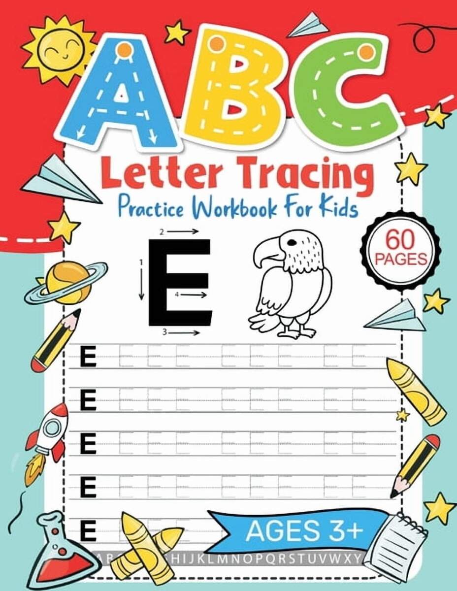 Letter Tracing Workbook Tracing Alphabet For Preschoolers Paperback Walmart