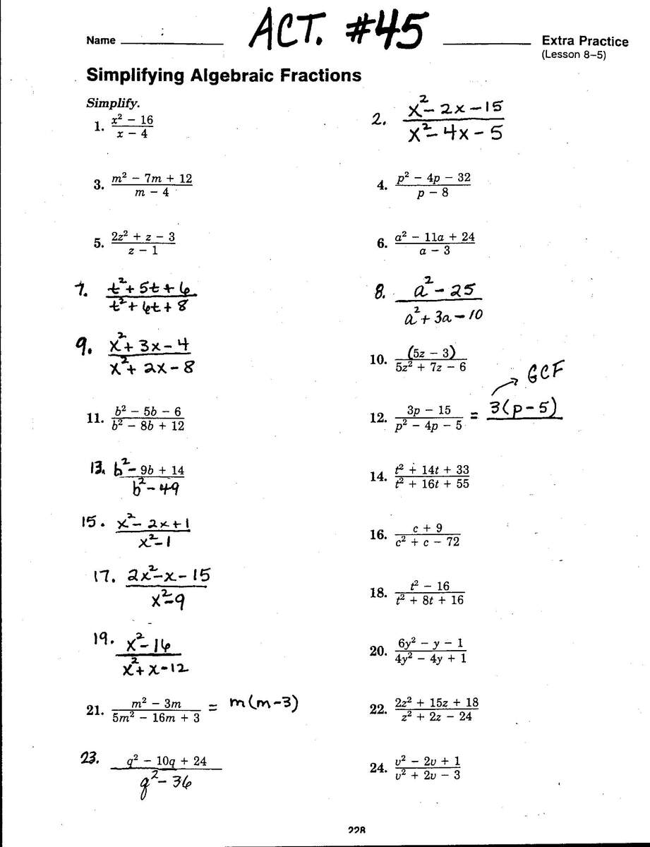 MATH 3 LESSONS