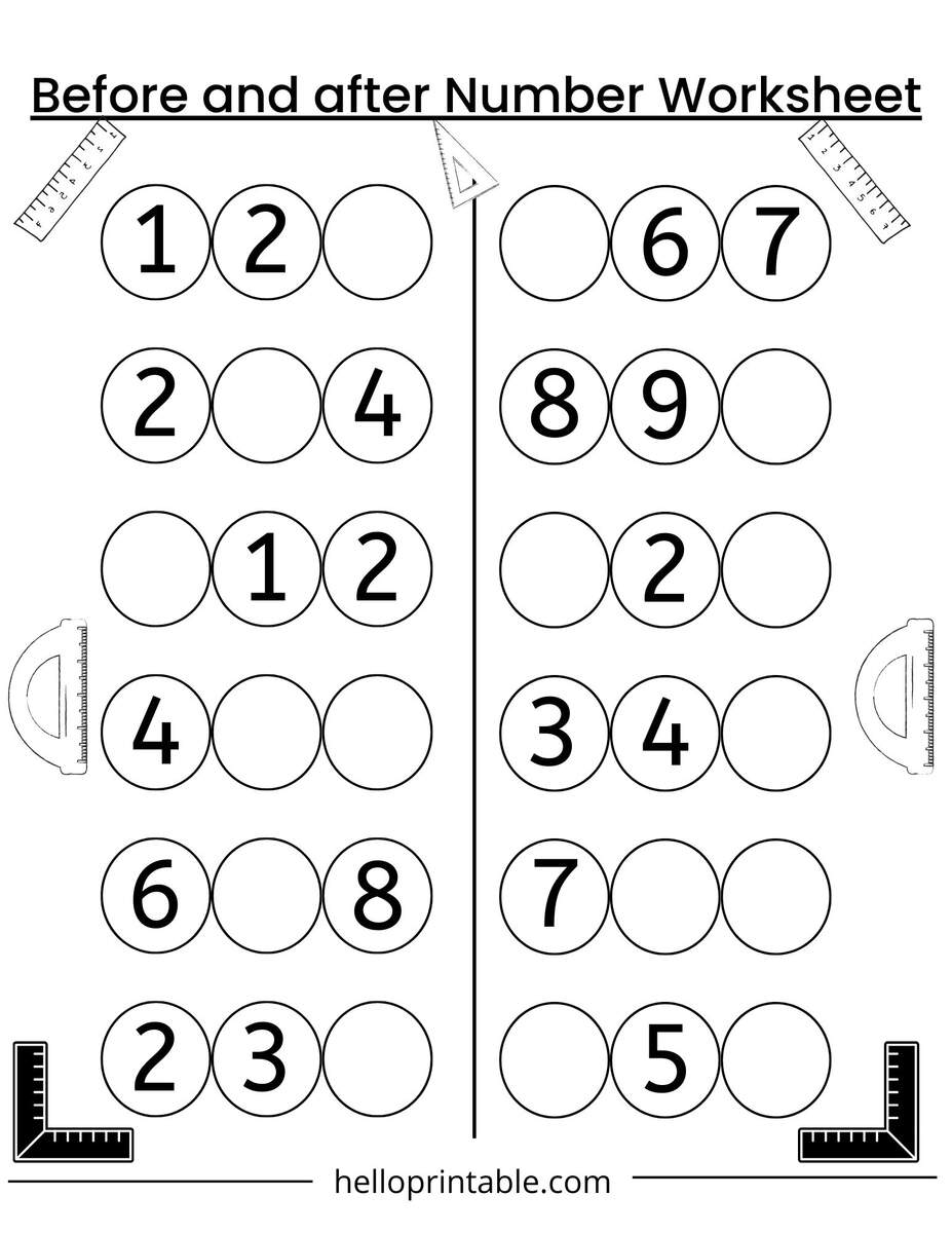 Printable Kindergarten Math Worksheets PDF Free Download