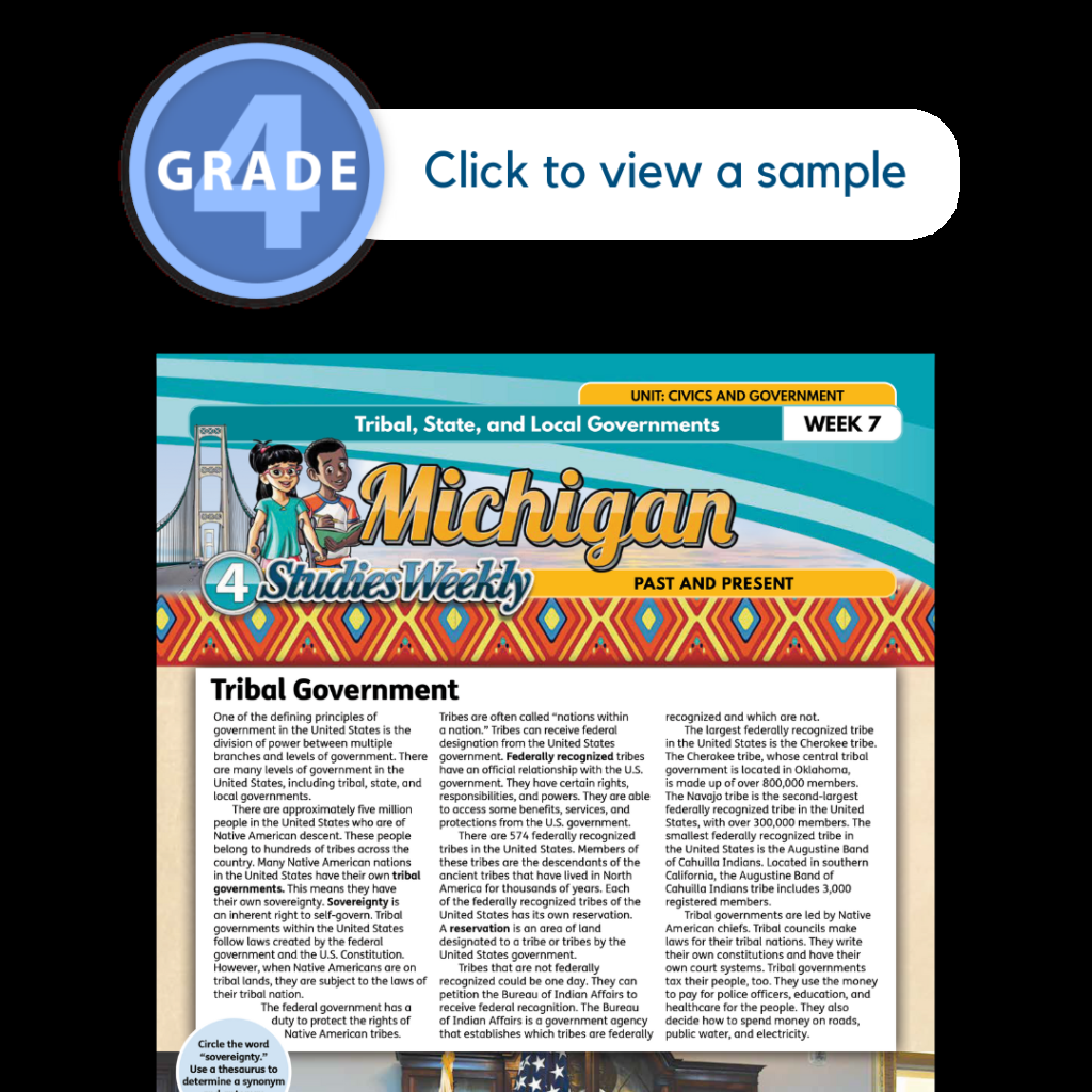 Michigan Social Studies Science Curriculum Studies Weekly