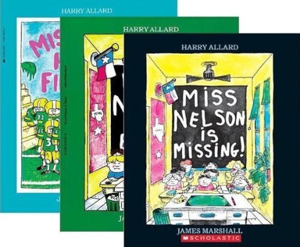 Amazon Miss Nelson Is Missing 9780395252963 Allard Jr Harry G Marshall James Libros