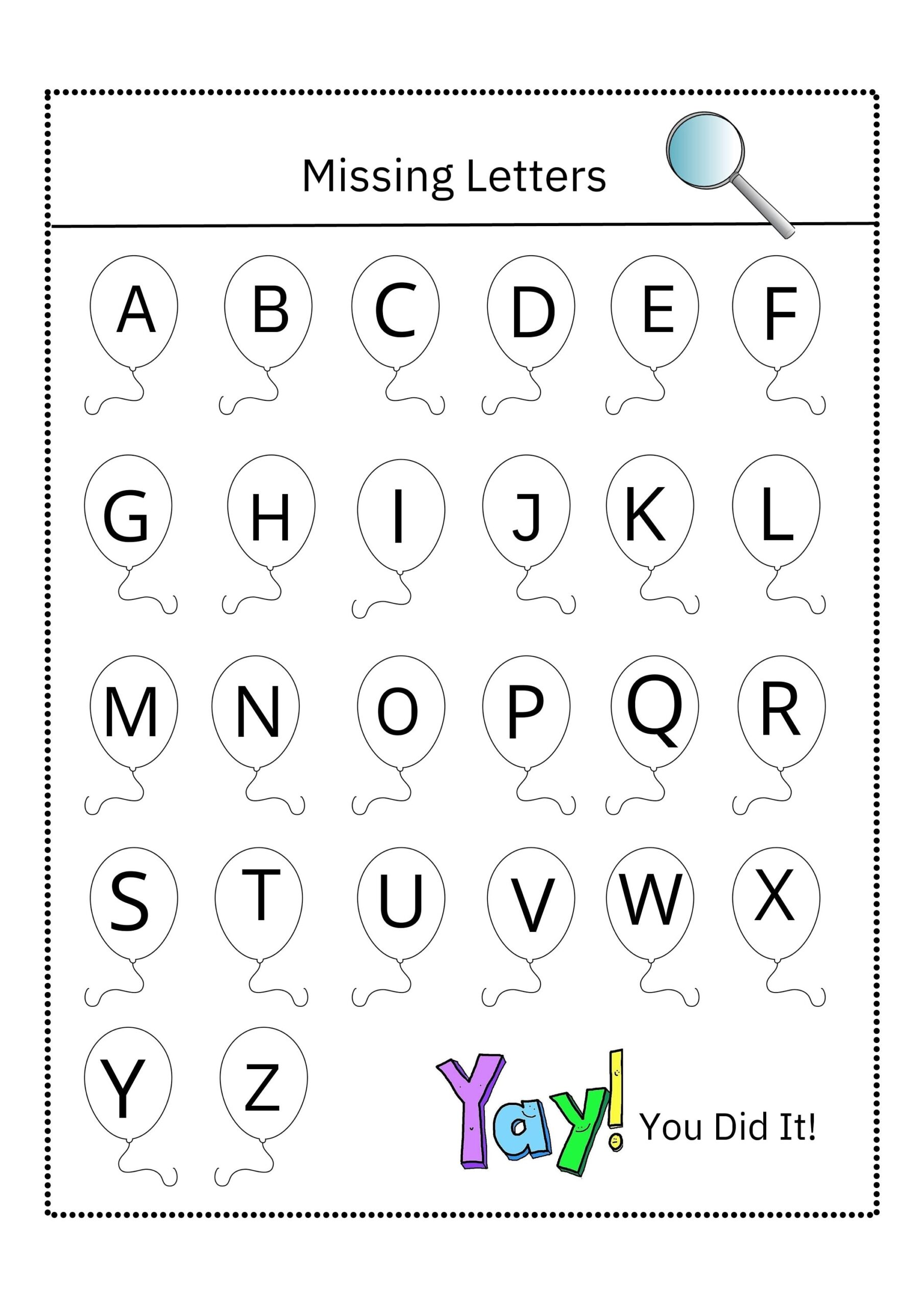 Missing Lowercase Letters Missing Small Letters Worksheet FREE Printable Worksheets Worksheetfun