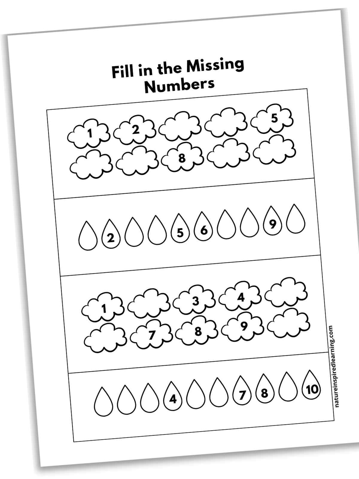 Ordering Numbers Worksheets Missing Numbers What Comes Before And After Number 1 10 1 20 1 50 1 100 Free Printables MegaWorkbook