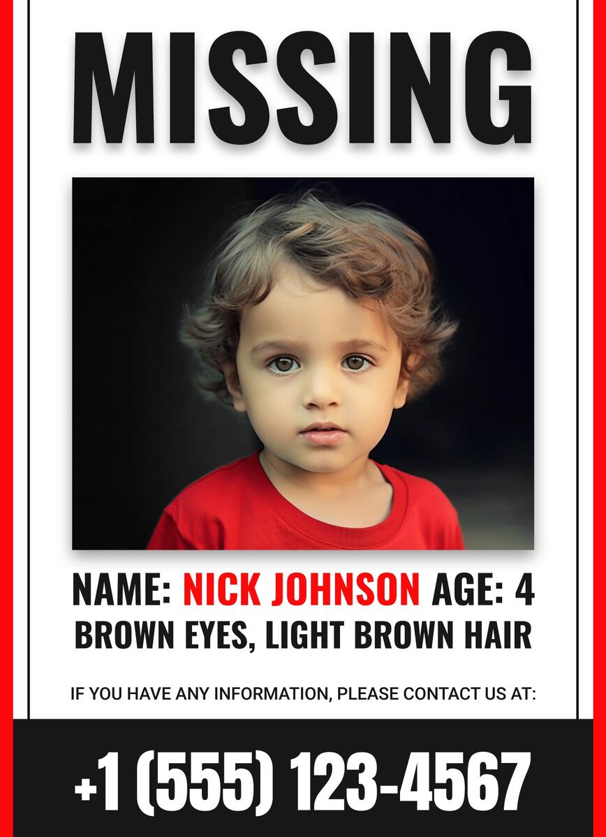 4 Thousand Missing Poster Template Royalty Free Images Stock Photos Pictures Shutterstock