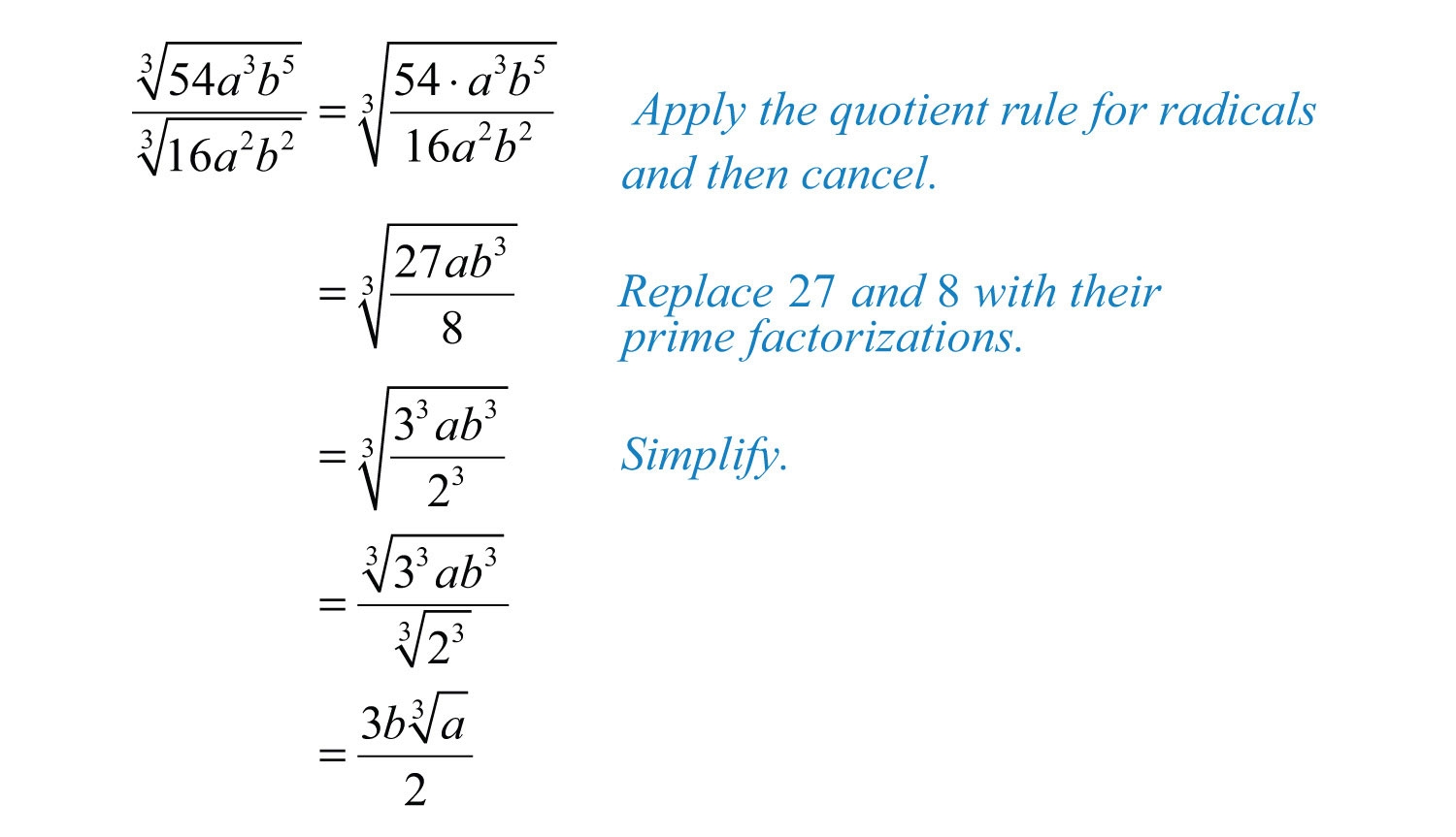 Radical Expressions And Equations