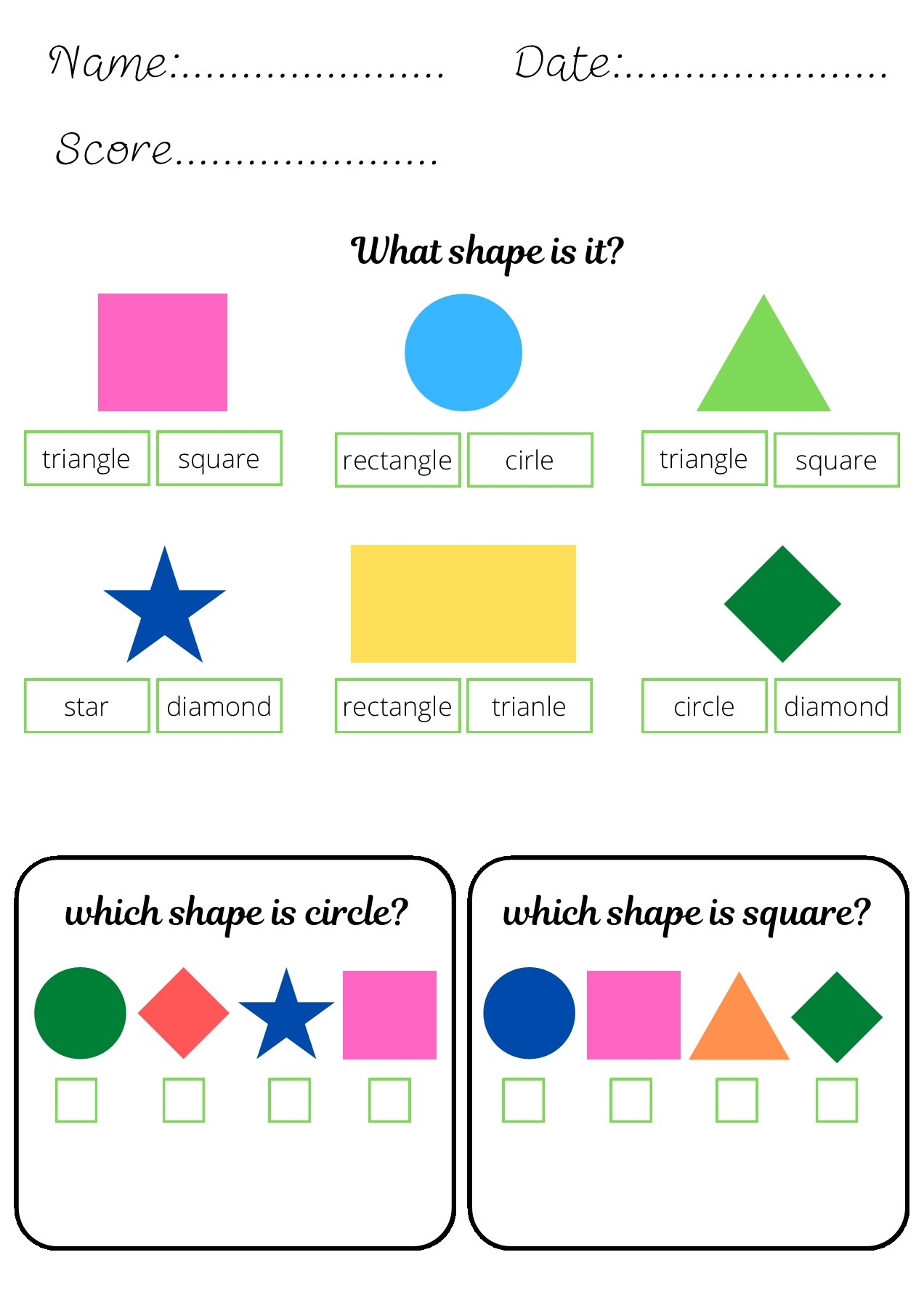 Shape Flashcards For Kindergarten Preschool Printable 2D Basic Shapes Geometric Shapes Flash Cards Educational Etsy