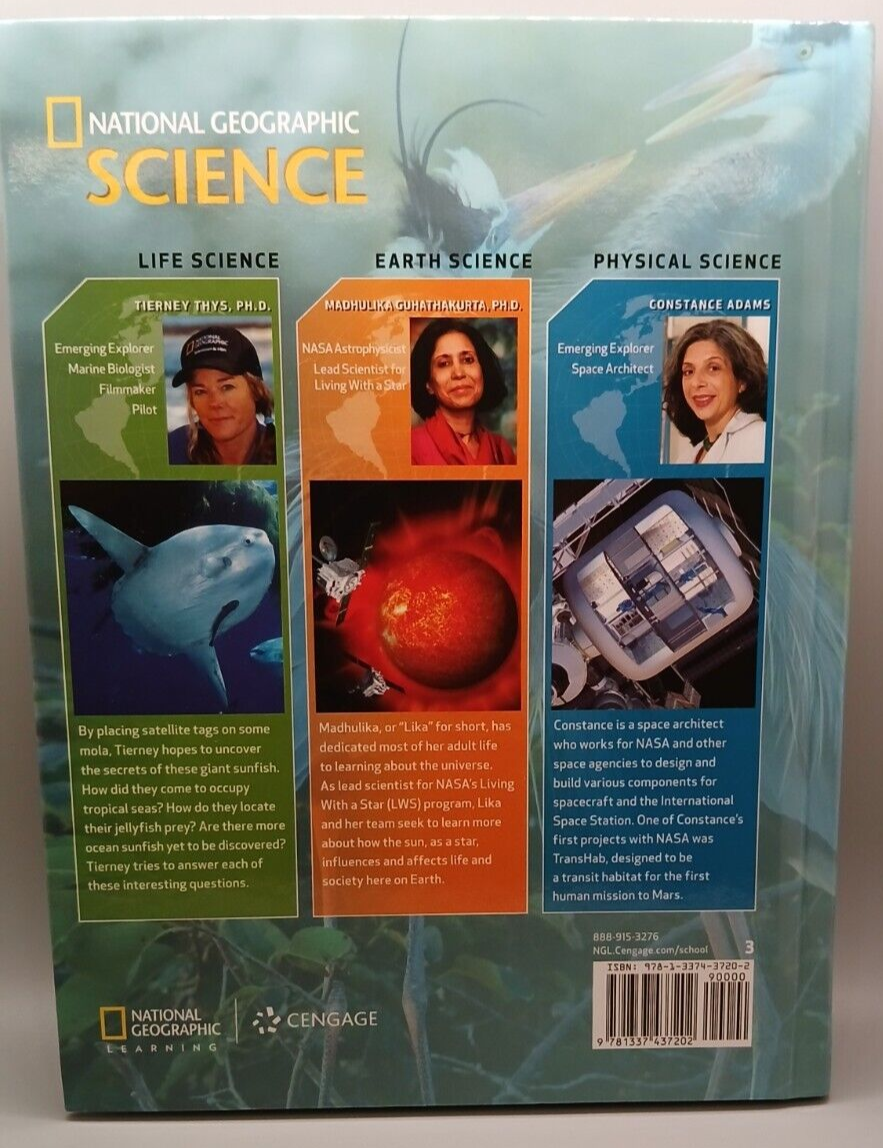 National Geographic Science Big Ideas Book Grade 3 Student Textbook FLORIDA EBay