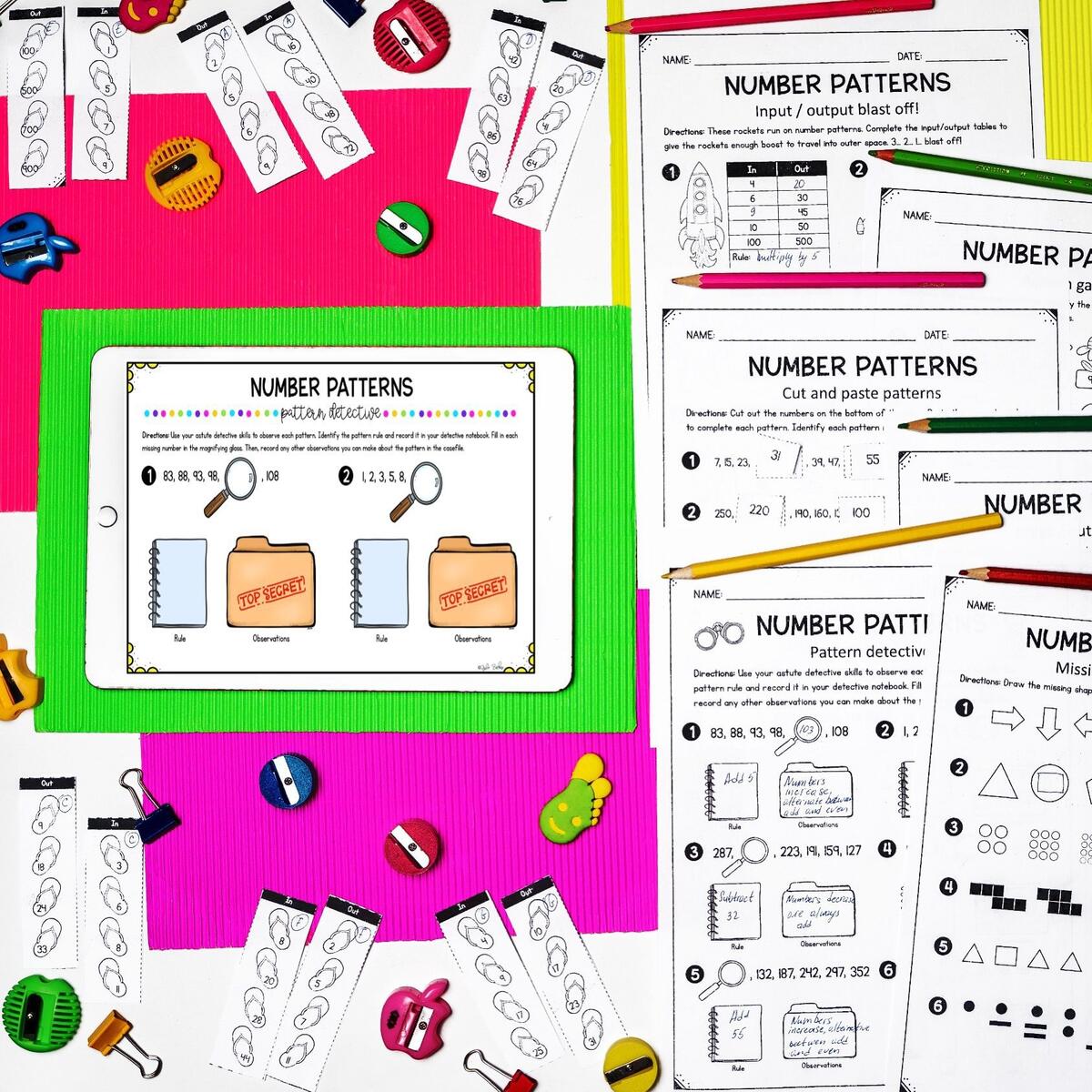 Number Patterns For 4th Grade 4 OA C 5 MagiCore Number Patterns For 4th Grade 4 OA C 5 MagiCore