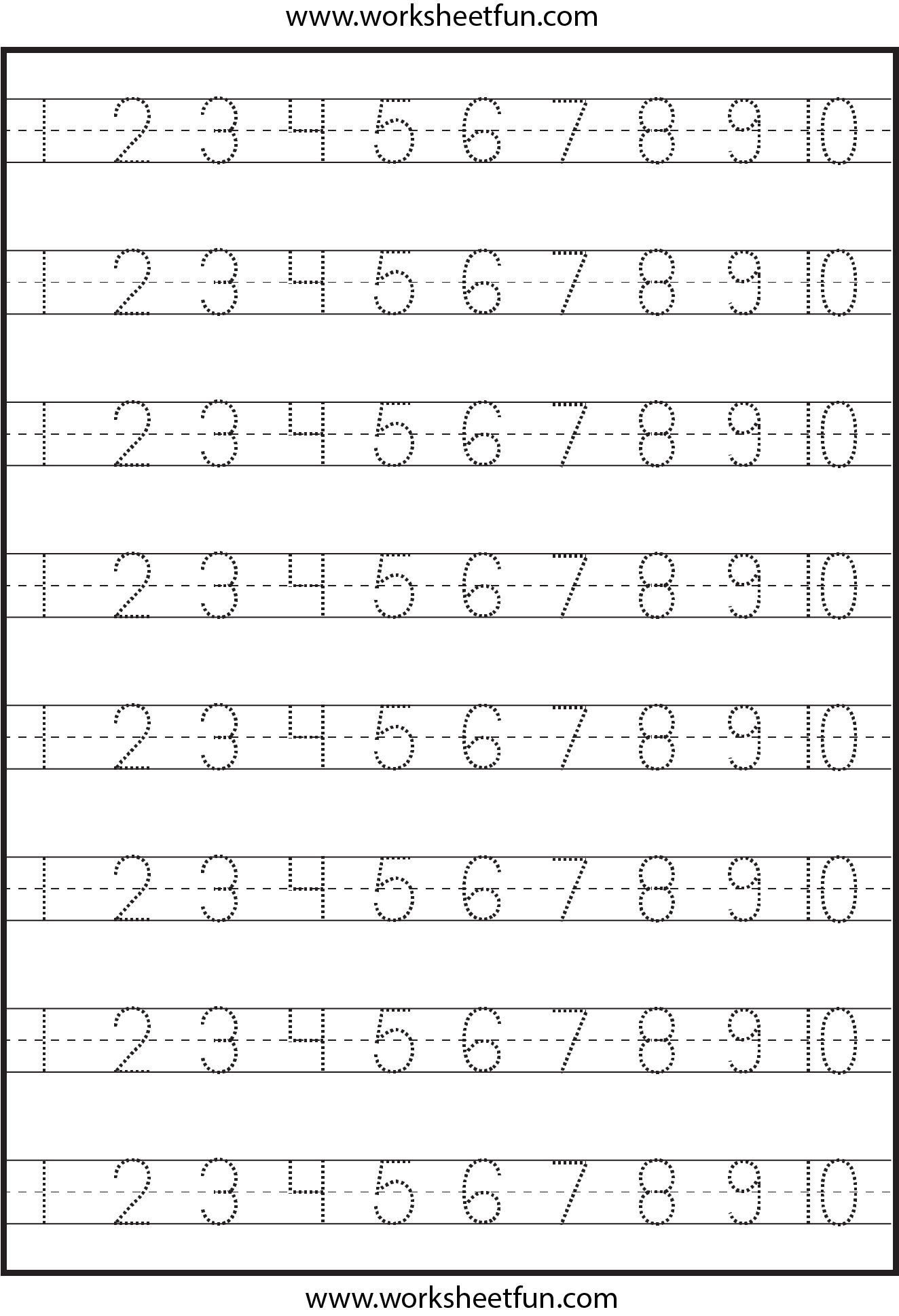 Tracing Numbers Free Printable Practice PDF Worksheets Free Printables Lettering SVG Files Tools Apps