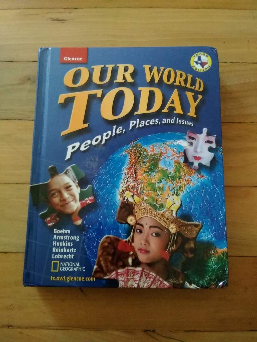 Our World Today GEOGRAPHY WORLD Grades 6 9 Texas Edition 9780078273827 EBay
