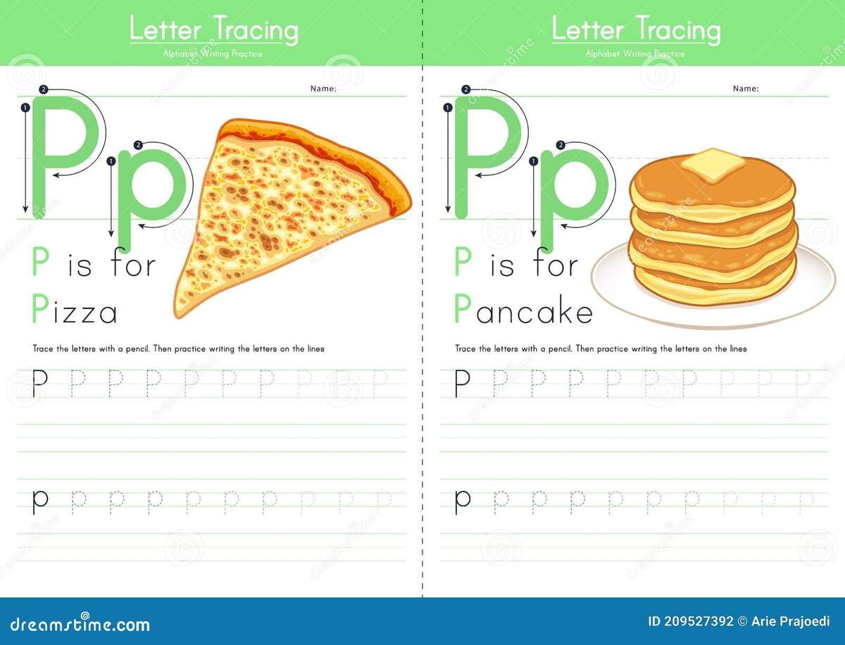Free Letter P Food Printables For Preschool Pizza Pears Popcorn Sly Spoon