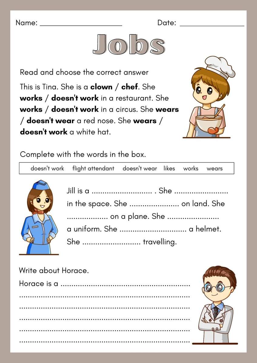 Christmas Reading Worksheet Free Printable Digital PDF