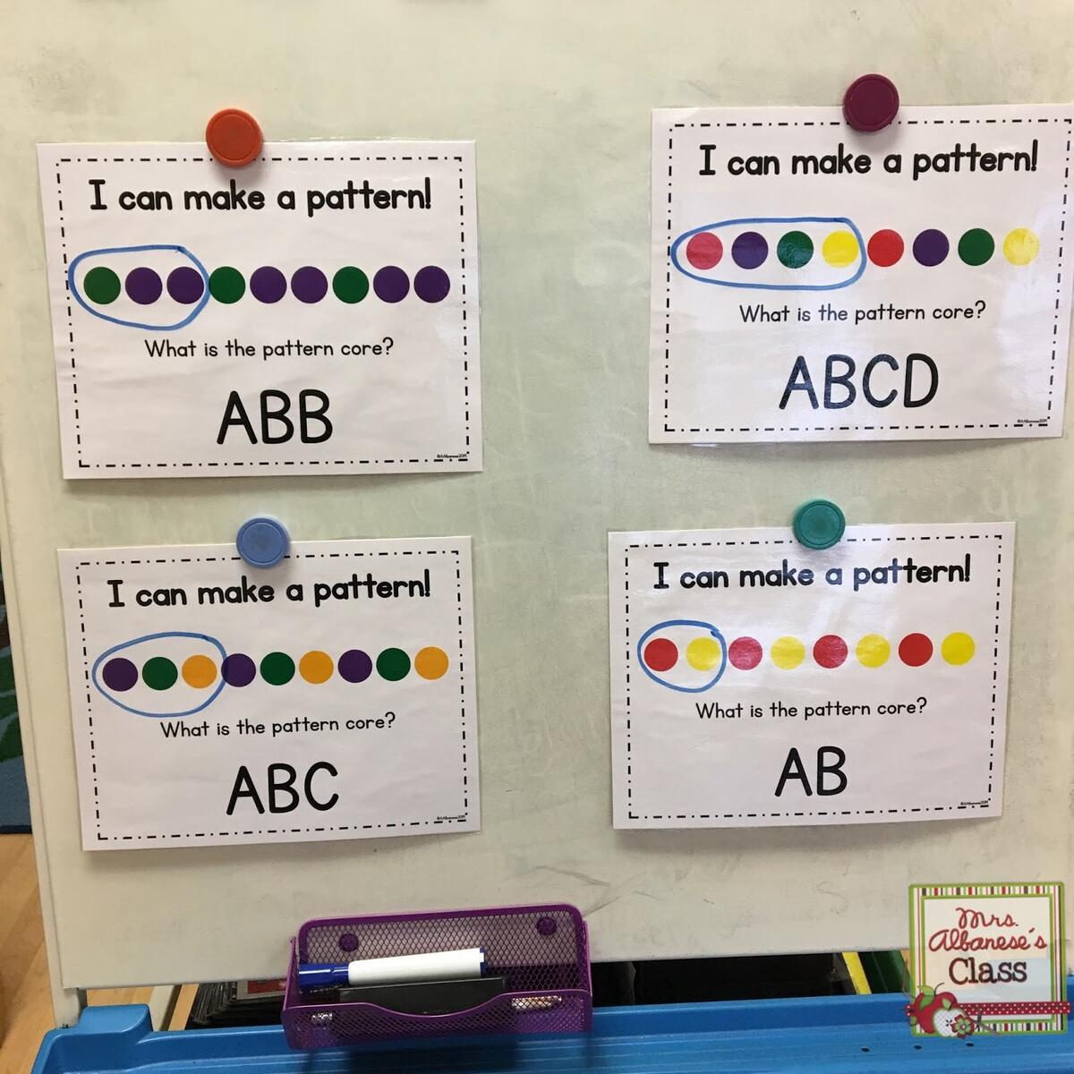 Patterning In Kindergarten Mrs Albanese s Kindergarten Class