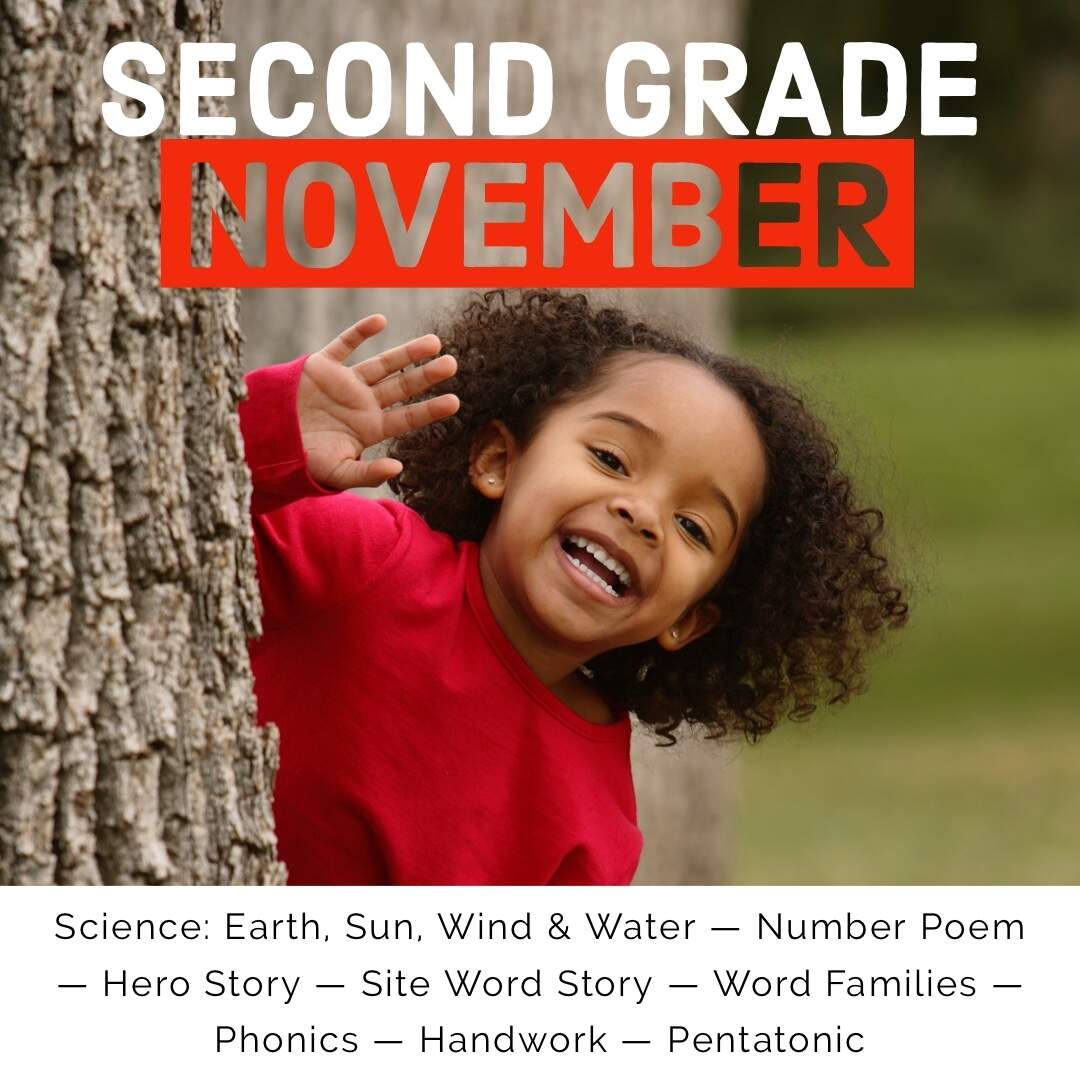 Planner Four Or November Second Grade Lessons Science Sun Wind Water And Earth Earthschooling