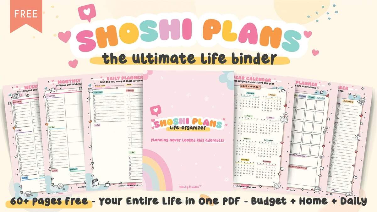Planners Templates Printables World Of Printables Planners Templates Printables World Of Printables