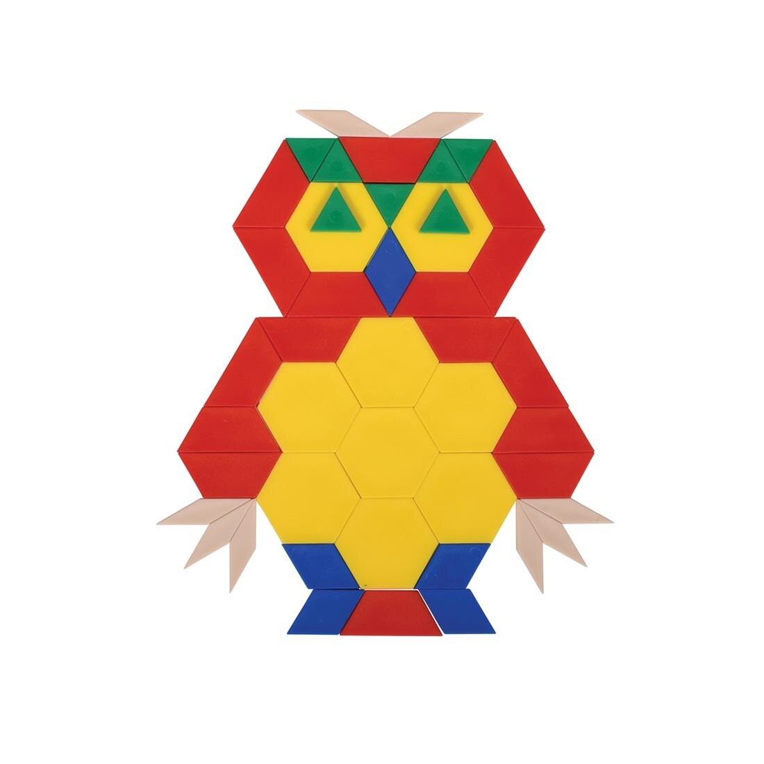 Plastic Pattern Blocks 250 Piece Set Plastic Pattern Blocks 250 Piece Set