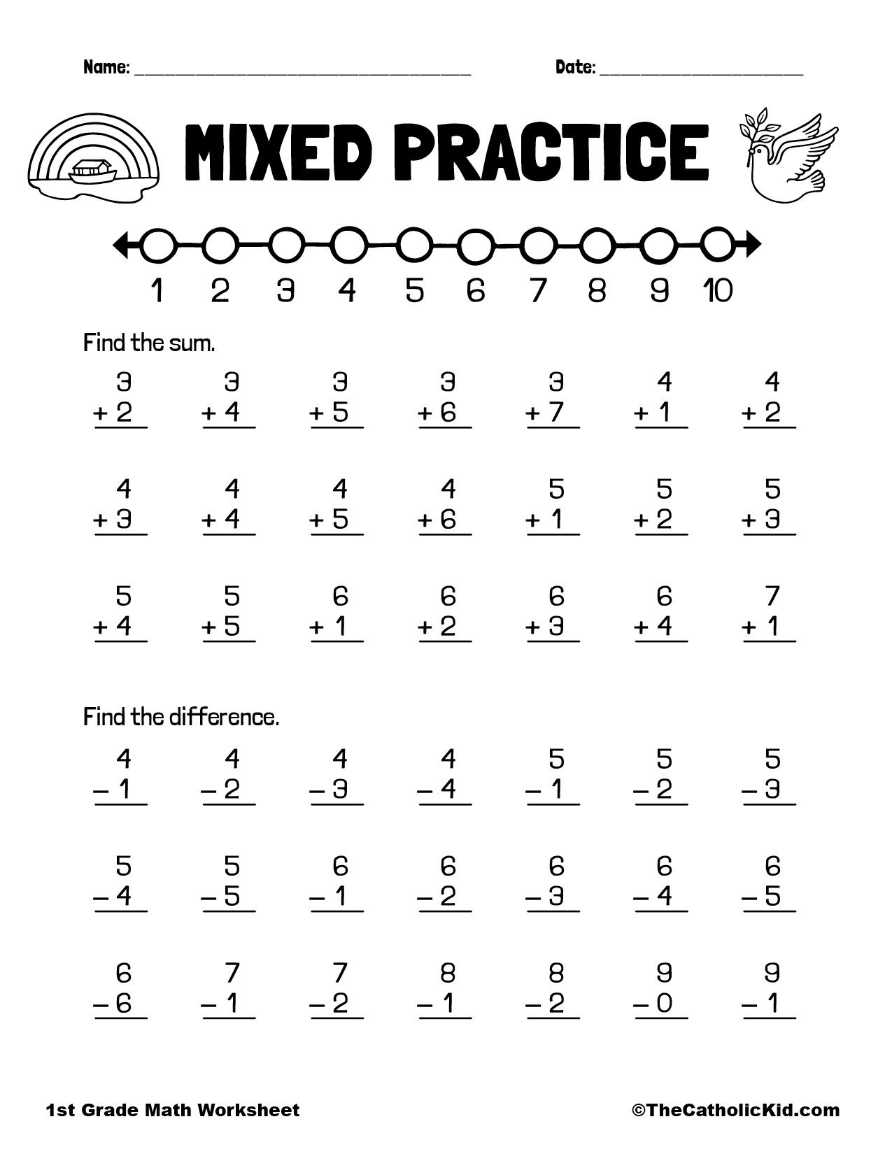 Addition And Subtraction Worksheets Superstar Worksheets