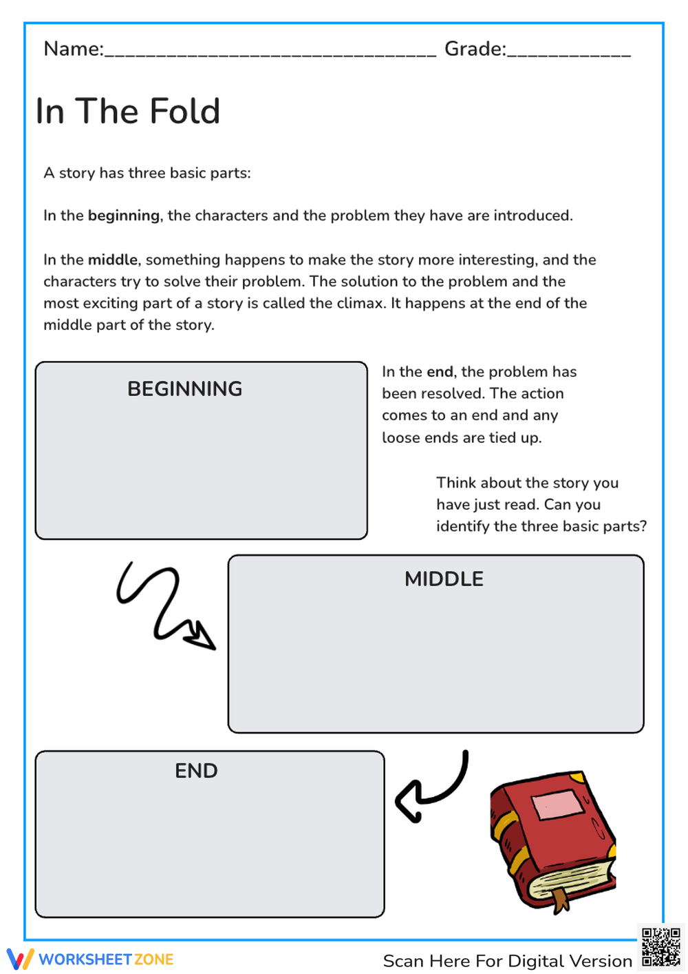 Printable Beginning Middle End Worksheets Download