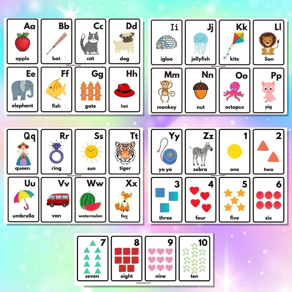 Free Flashcards Monster Phonics