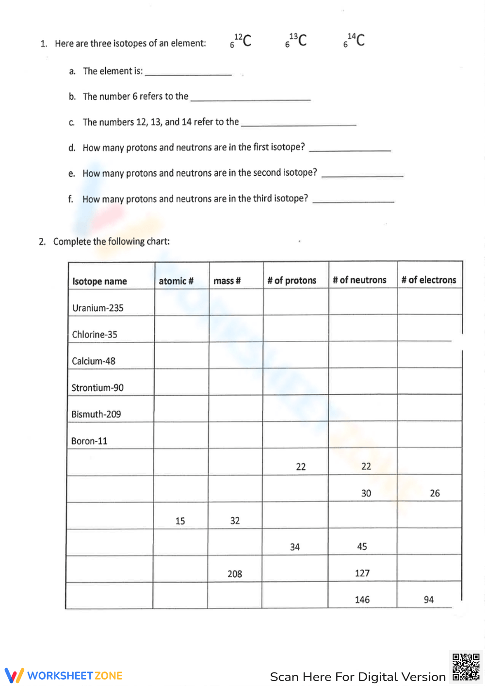 Printable Protons Neutrons And Electrons Practice Worksheets Printable Protons Neutrons And Electrons Practice Worksheets