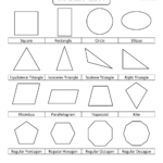 Printable Shapes 2D And 3D