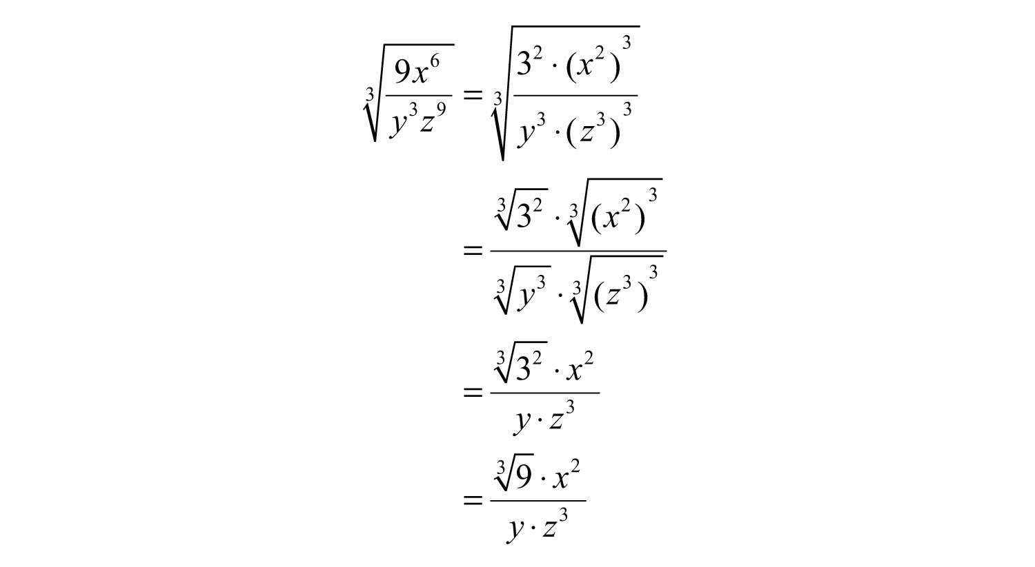 Radical Expressions And Equations