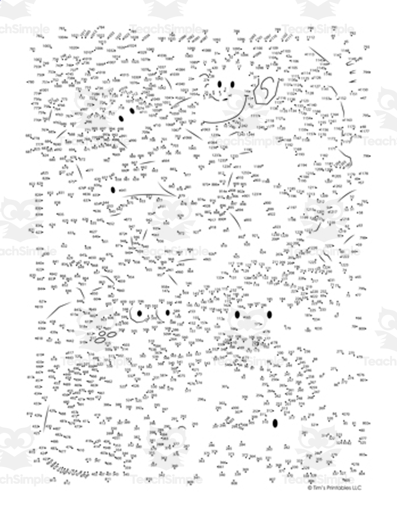 Rainforest Extreme Connect The Dots PDF By Teach Simple