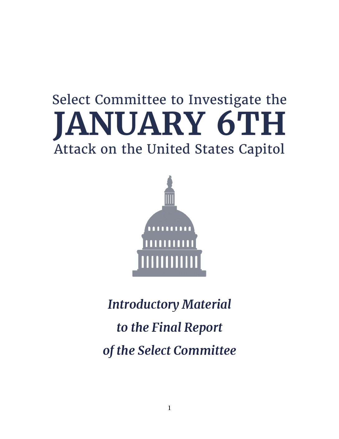 Read The Jan 6 Committee Report Executive Summary The New York Times Read The Jan 6 Committee Report Executive Summary The New York Times