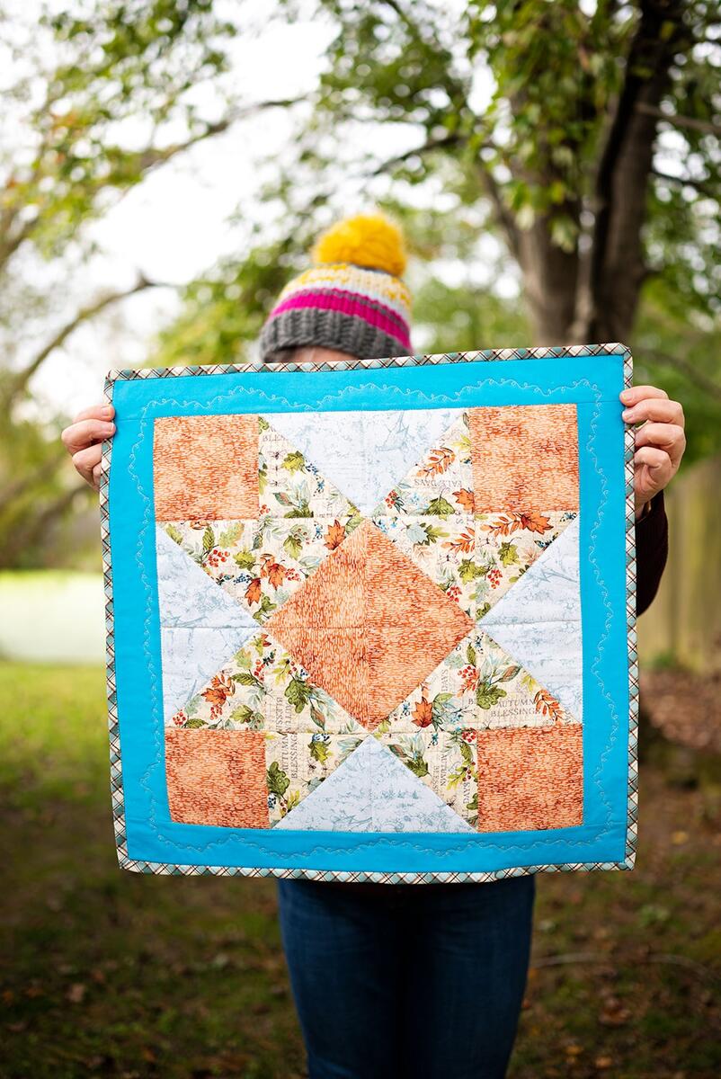 Ribbon Star Quilt Block Ribbon Star Quilt Block