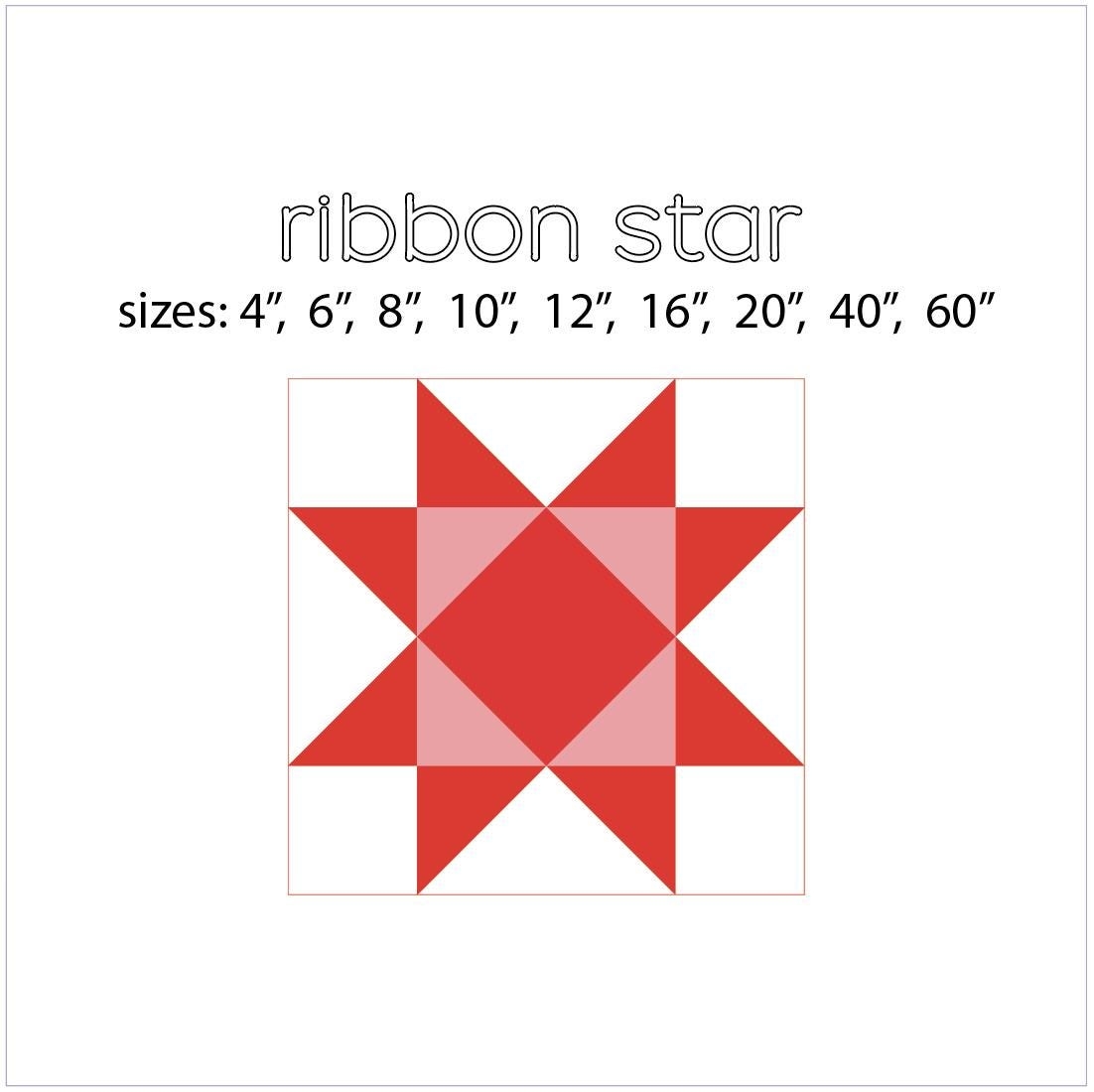 Ribbon Star Quilt Block Pattern Beginner Sewing Instant Download Etsy New Zealand Ribbon Star Quilt Block Pattern Beginner Sewing Instant Download Etsy New Zealand